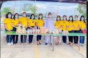 กิจกรรมพิธีทำบุญตักบาตร ถวายพระราชกุศล